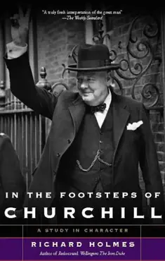 in the footsteps of churchill book cover image
