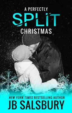 a perfectly split christmas book cover image