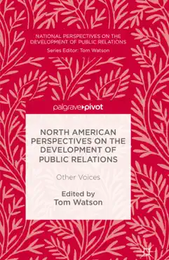 north american perspectives on the development of public relations book cover image