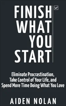 finish what you start book cover image