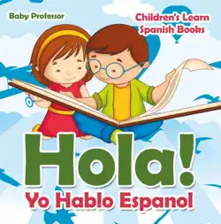 hola! yo hablo espanol children's learn spanish books book cover image
