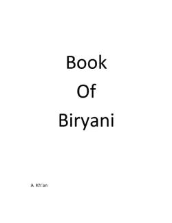 book of biryani book cover image