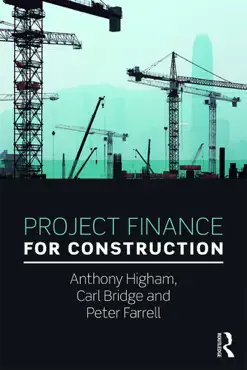 project finance for construction book cover image