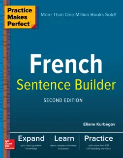 practice makes perfect french sentence builder, second edition book cover image