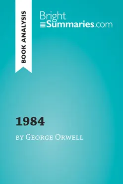 1984 by george orwell (book analysis) book cover image