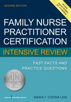 family nurse practitioner certification intensive review book cover image
