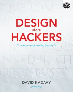 design for hackers book cover image