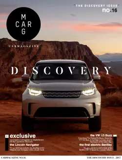 carmagazine. the discovery issue book cover image