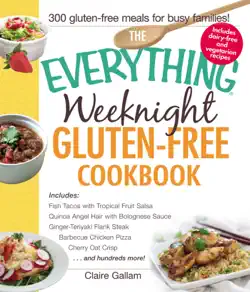 the everything weeknight gluten-free cookbook book cover image