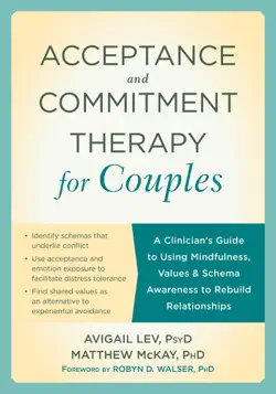 acceptance and commitment therapy for couples book cover image