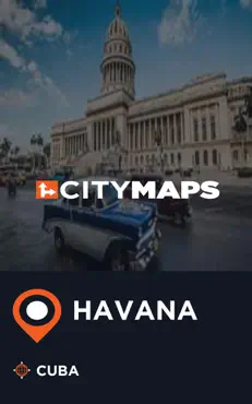 city maps havana cuba book cover image