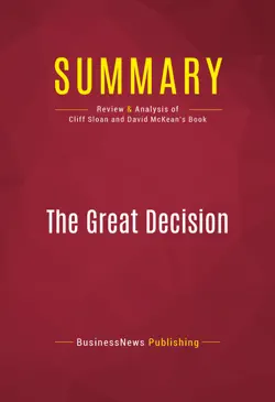 summary: the great decision imagen de la portada del libro