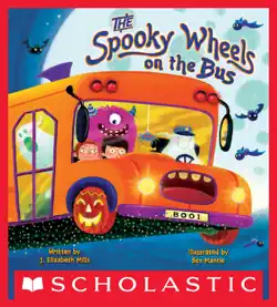 the spooky wheels on the bus (a holiday wheels on the bus book) book cover image