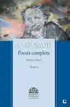 Poesía Completa de José Martí I sinopsis y comentarios