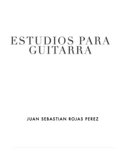estudios para guitarra imagen de la portada del libro