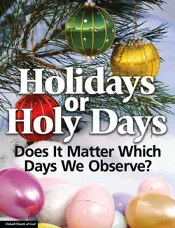 holidays or holy days book cover image