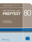 The Official LSAT PrepTest 80 synopsis, comments