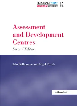 assessment and development centres book cover image