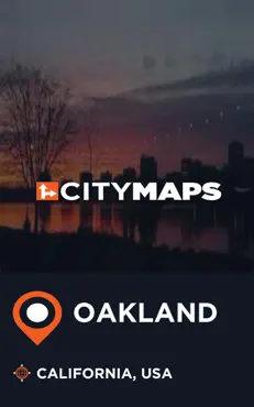 city maps oakland california, usa book cover image