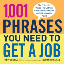 1,001 phrases you need to get a job book cover image