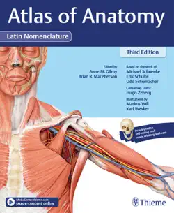 atlas of anatomy, 3e latin book cover image