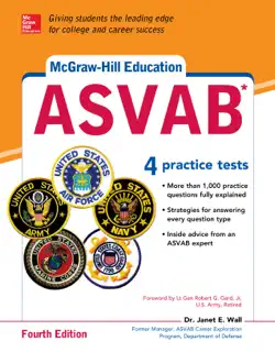 mcgraw-hill education asvab, fourth edition book cover image