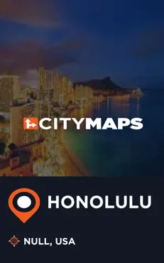city maps honolulu null, usa book cover image