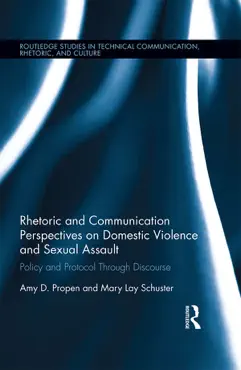rhetoric and communication perspectives on domestic violence and sexual assault book cover image
