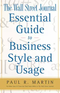 the wall street journal essential guide to business st book cover image