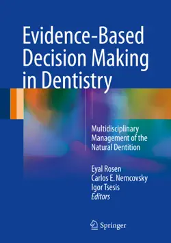 evidence-based decision making in dentistry book cover image