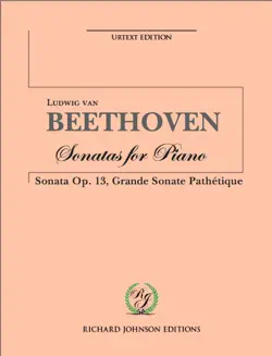 beethoven grande sonate pathetique op. 13 book cover image