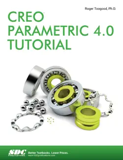 creo parametric 4.0 tutorial book cover image