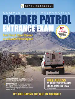 border patrol entrance exam book cover image