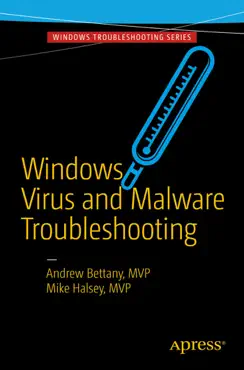 windows virus and malware troubleshooting book cover image