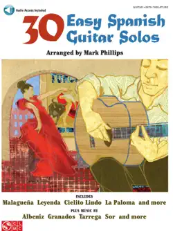 30 easy spanish guitar solos book cover image