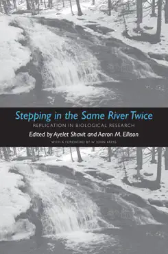 stepping in the same river twice book cover image