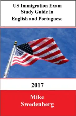 us immigration exam study guide in english and portuguese book cover image