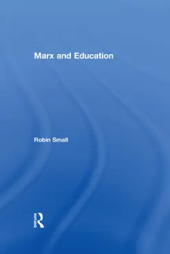 marx and education imagen de la portada del libro