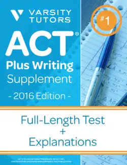 act plus writing practice test supplement book cover image