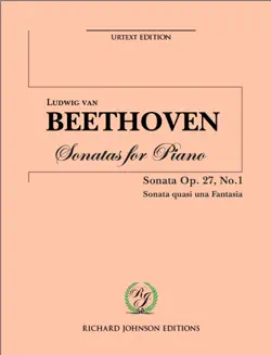 beethoven piano sonata no 13 op 27 no 1 book cover image