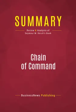 summary: chain of command imagen de la portada del libro