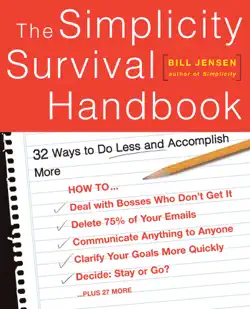 the simplicity survival handbook book cover image