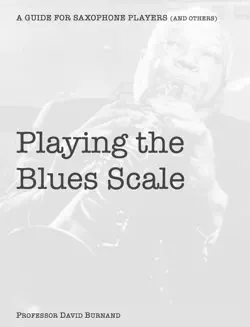 playing the blues scale book cover image