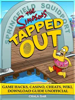 the simpsons tapped out game hacks, casino, cheats, wiki, download guide unofficial book cover image