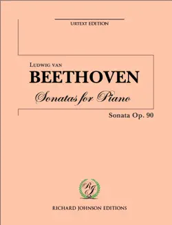 beethoven piano sonata no. 27 op. 90 imagen de la portada del libro
