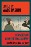 Classics in Chinese Philosophy synopsis, comments