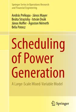 scheduling of power generation book cover image
