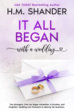 it all began with a wedding book cover image