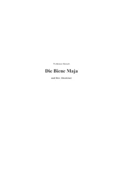 die biene maja book cover image