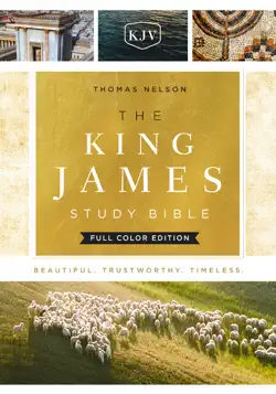 the king james study bible, full-color edition book cover image